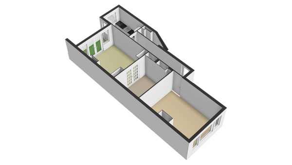 Floorplan - Bergselaan 356C, 3038 CR Rotterdam
